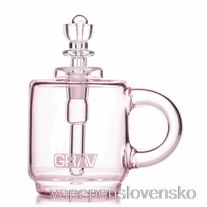 Grav Hrnček Na Kávu Vreckový Bubbler Pink Vape Slovensko